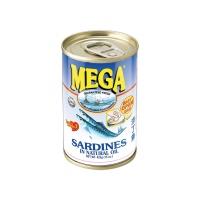 *SARDINES IN NATURAL OIL 425G MEGA